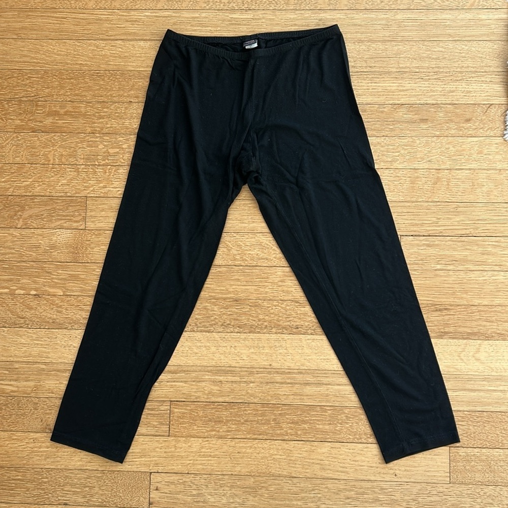 ONLY HEARTS NYC helena stuart black knee length legging size small 94% rayon - Picture 2 of 10